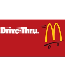 Drive-Thru do McDonalds em Parceria Com Cinemark