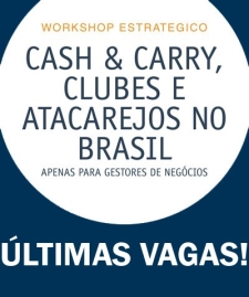 Workshop Cash & Carry - ltimas Vagas