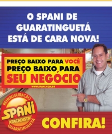Spani Foca Consumidor Profissional em Loja Reinaugurada