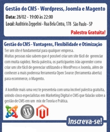 Konfide Promove Palestra Gratuita Sobre Gesto de Websites