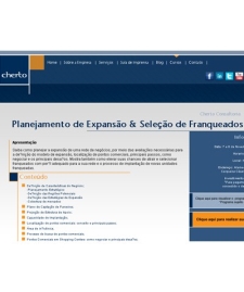 Curso de Planejamento de Expanso & Seleo de Franqueados