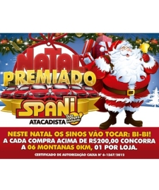 Natal Premiado no Spani