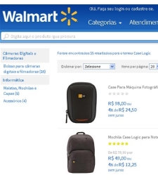 Parceria Walmart e Case Logic