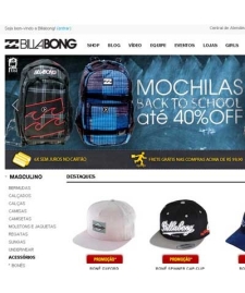 Billabong Investe em e-commerce no Brasil