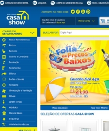 Casa Show Entra Para o E-commerce