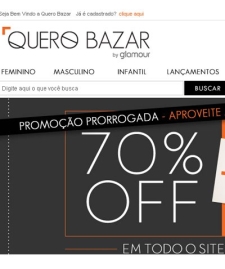 Quero Bazar: Novo Outlet Online de Moda