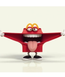 Happy  o Personagem do McDonalds