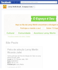 Leroy Merlin Lana Aplicativo Para o Facebook