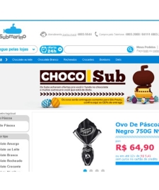 Produtos de Pscoa no Submarino