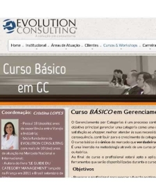 Cursos da Evoluiton Consulting