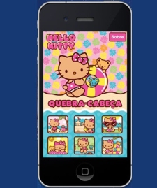 Quebra-Cabea Hello Kitty em Aplicativos