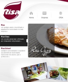 Risa Restaurantes Empresariais Moderniza Marca