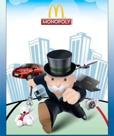 Campanha Monopoly do McDonald's no Celular