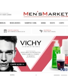 e-Commerce Foca em Cosmticos Masculinos