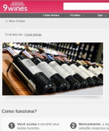 Clube Entrega Vinho de Acordo com o Gosto do Associado