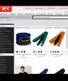 Parceria: UFC e Netshoes Lanam Loja Virtual