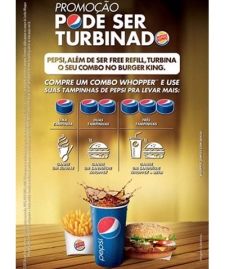 Pepsi e Burger King Anunciam Promoo