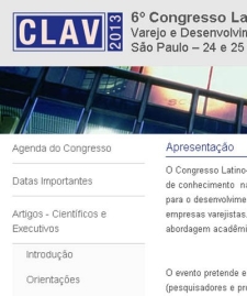 CLAV 2013: Congresso Latino-Americano de Varejo