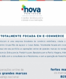 Receita da Nova Pontocom Cresce no 1 Trimestre