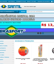 Santil Estreia no E-commerce