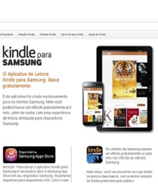 Samsung e Amazon Anunciam Parceria para E-Books