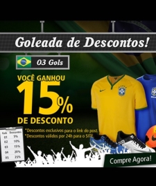 Leader: A Cada Gol 5% de Desconto