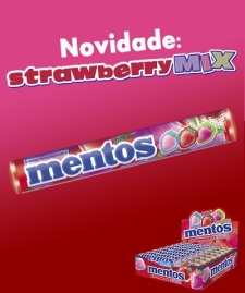 Strawberry Mix: Novidade da Marca Mentos