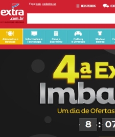 E-commerce do Extra Promove Ofertas