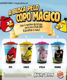 Burger King Fecha Parceria com a Angry Birds