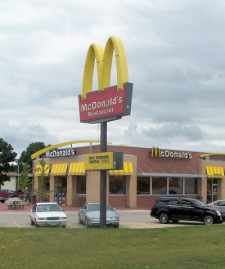 Queda nas Vendas Globais do McDonald's