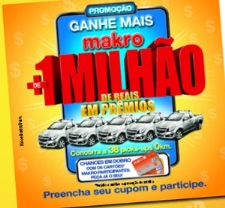 Makro Sorteia Mais de 1 Milho de Reais em Prmios