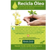 Mundo Verde Promove Campanha Recicla leo