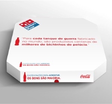 Domino`s em Parceria com a Coca-Cola